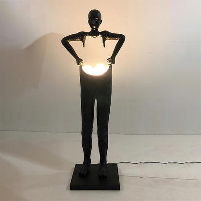 Velari Resin Floor Lamp