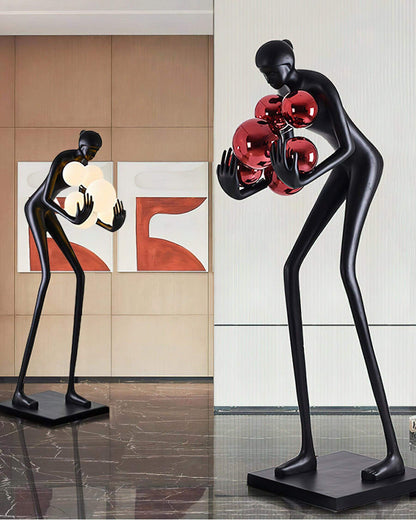 Velmora Sculptural Floor Lamp