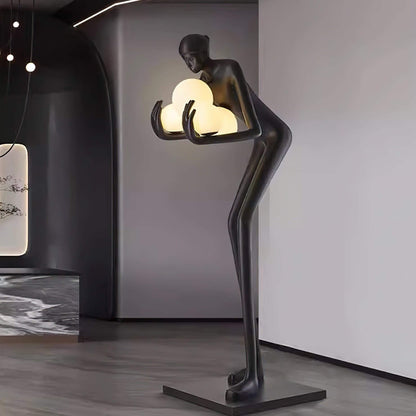 Velmora Sculptural Floor Lamp