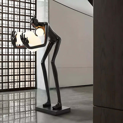 Velmora Sculptural Floor Lamp