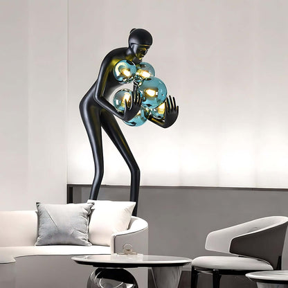 Velmora Sculptural Floor Lamp