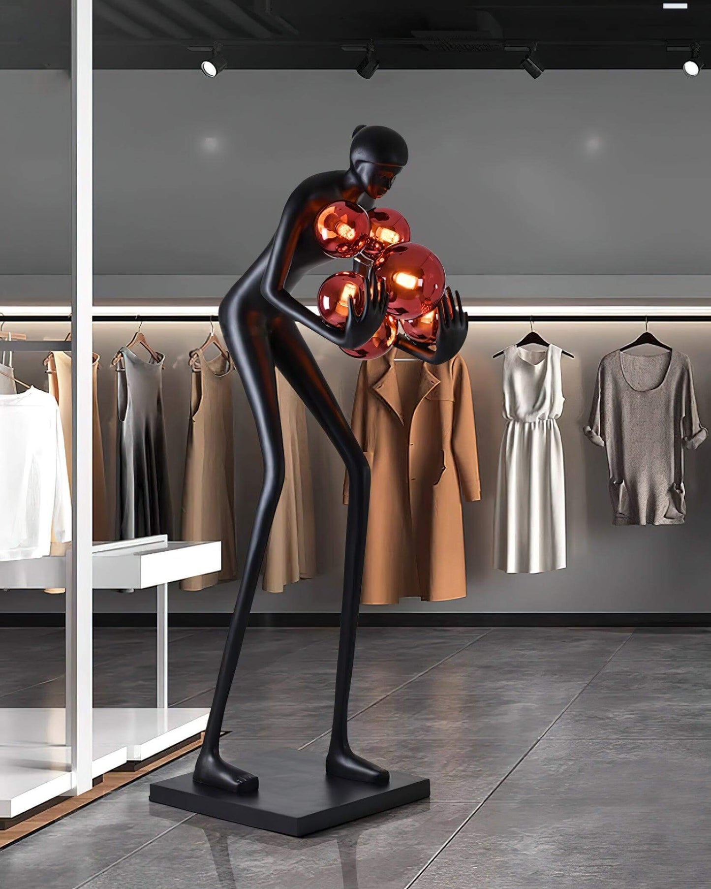 Velmora Sculptural Floor Lamp