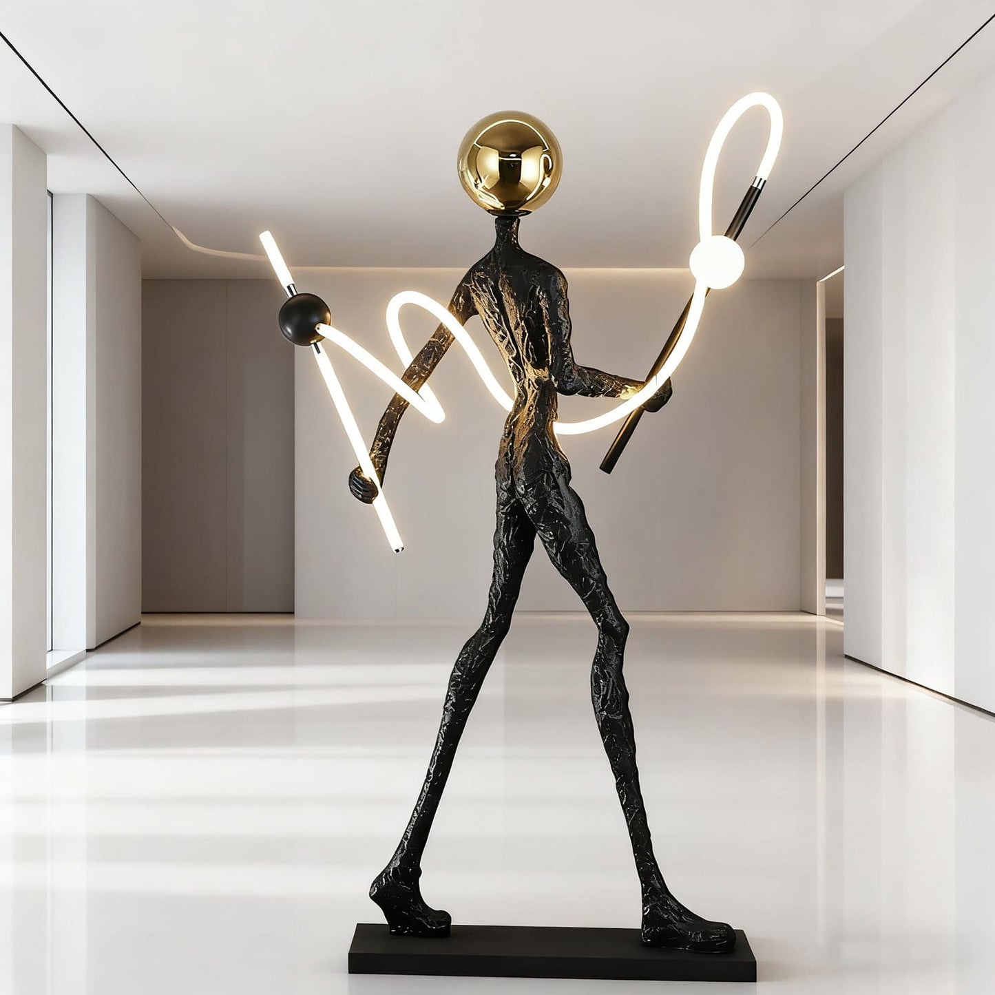 Vezqo Sculpture Floor Lamp