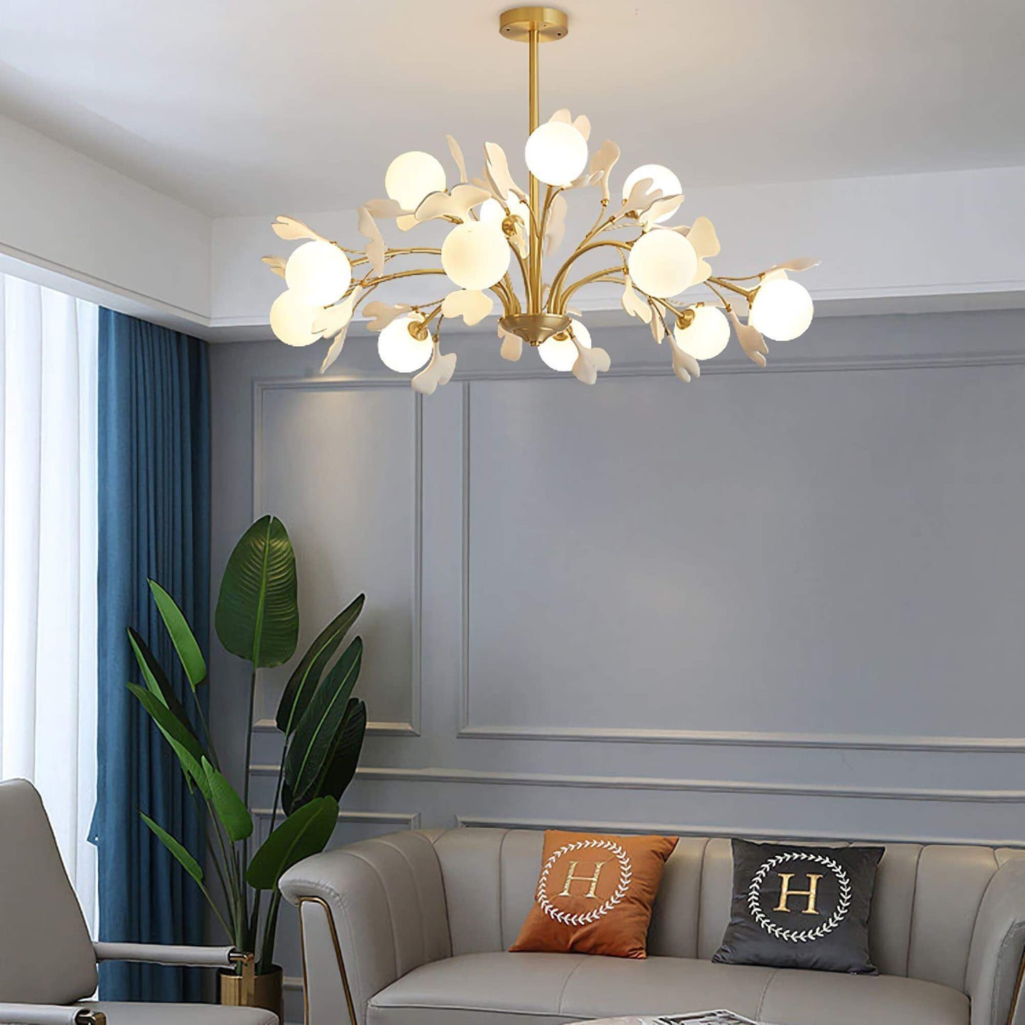Vico Gingko Chandelier