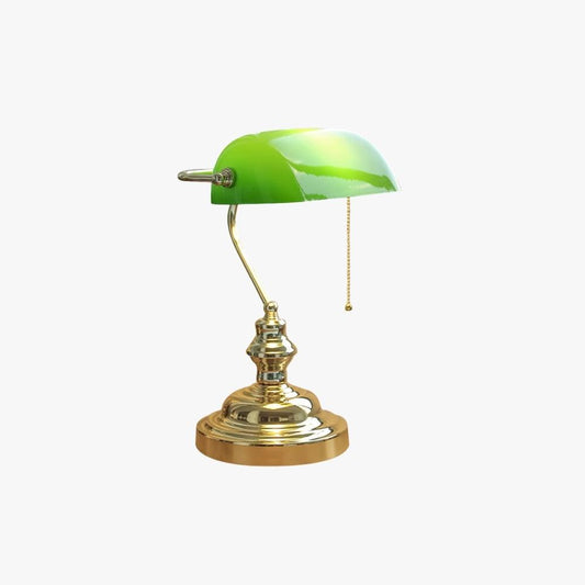 Vintage Bankers Table Lamp