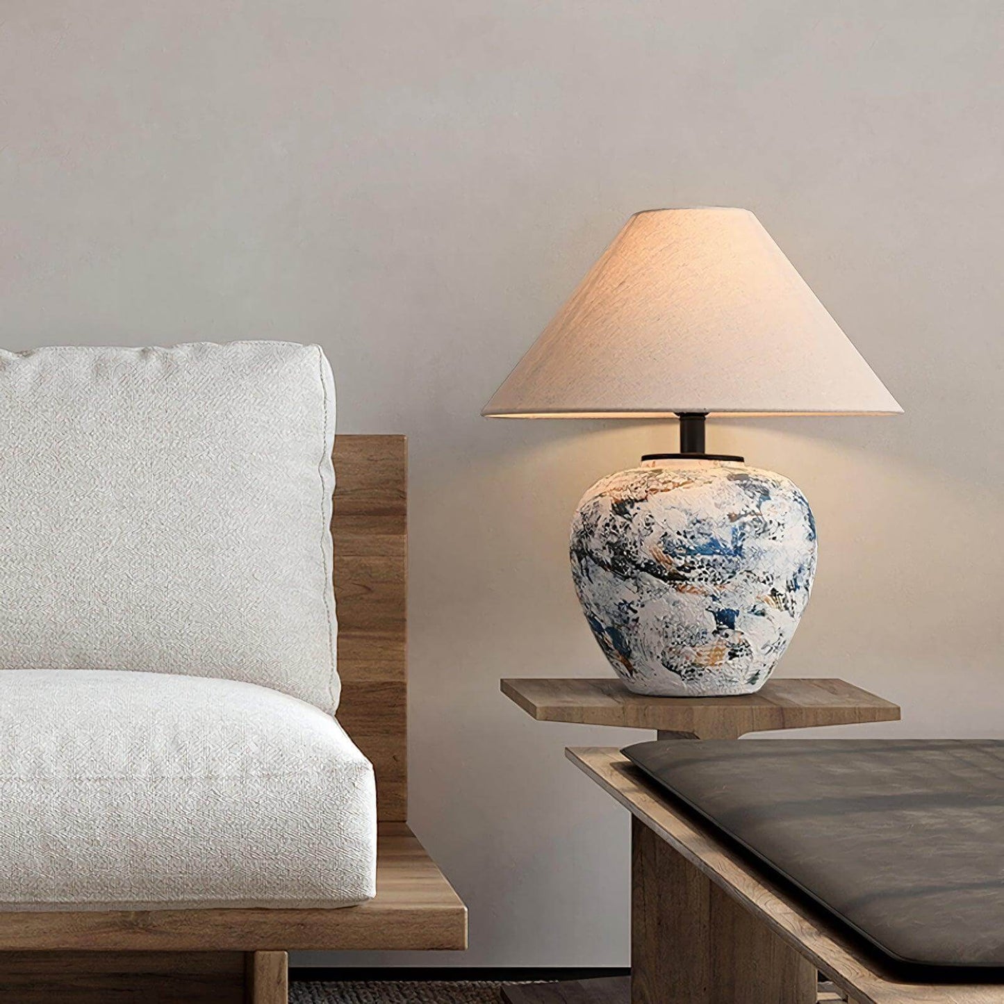Neoclassical Ceramic Table Lamp