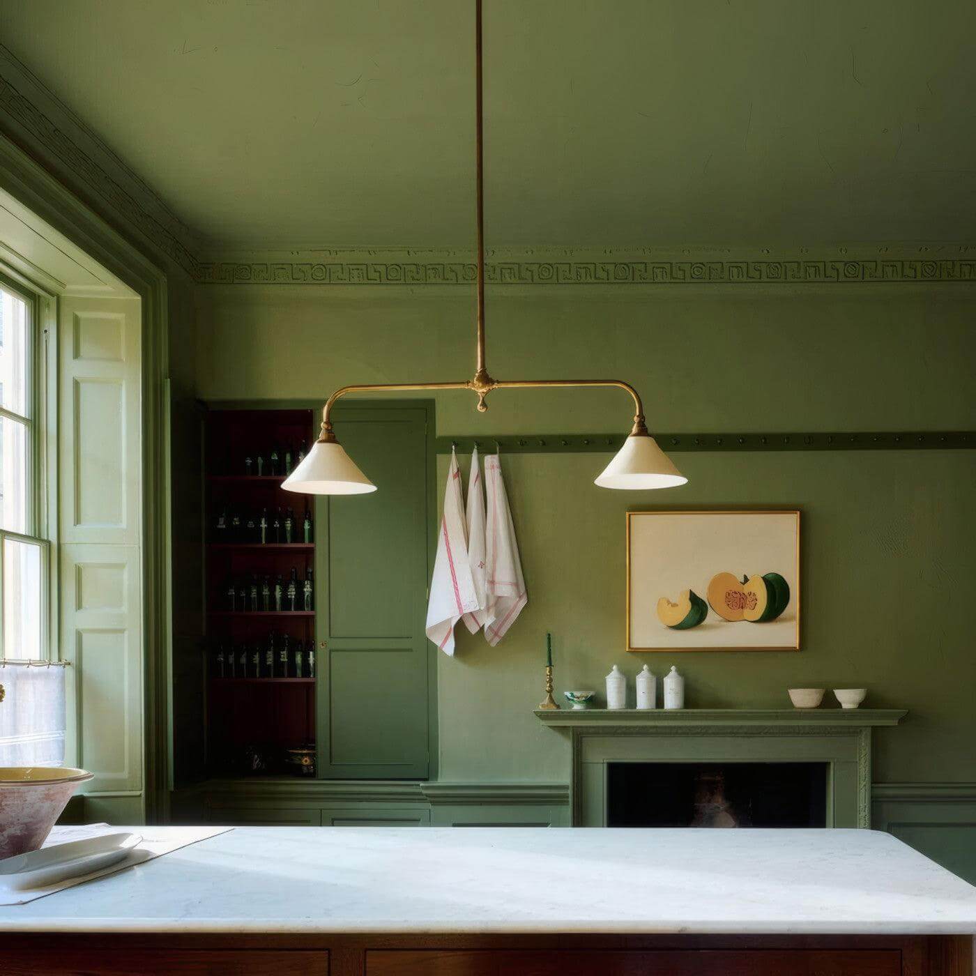 Vintage Double Chandelier