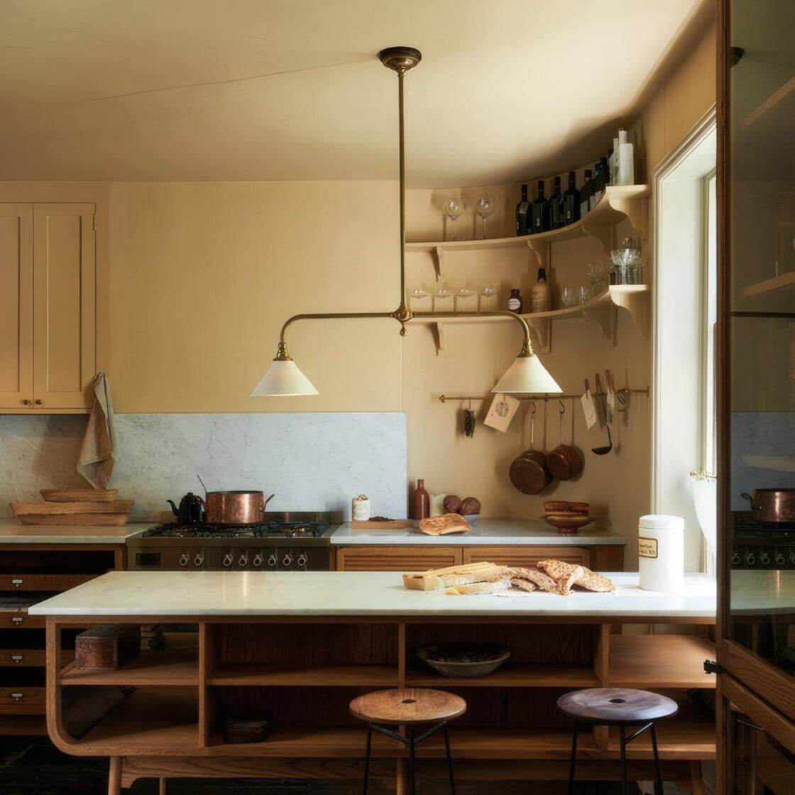 Vintage Double Chandelier