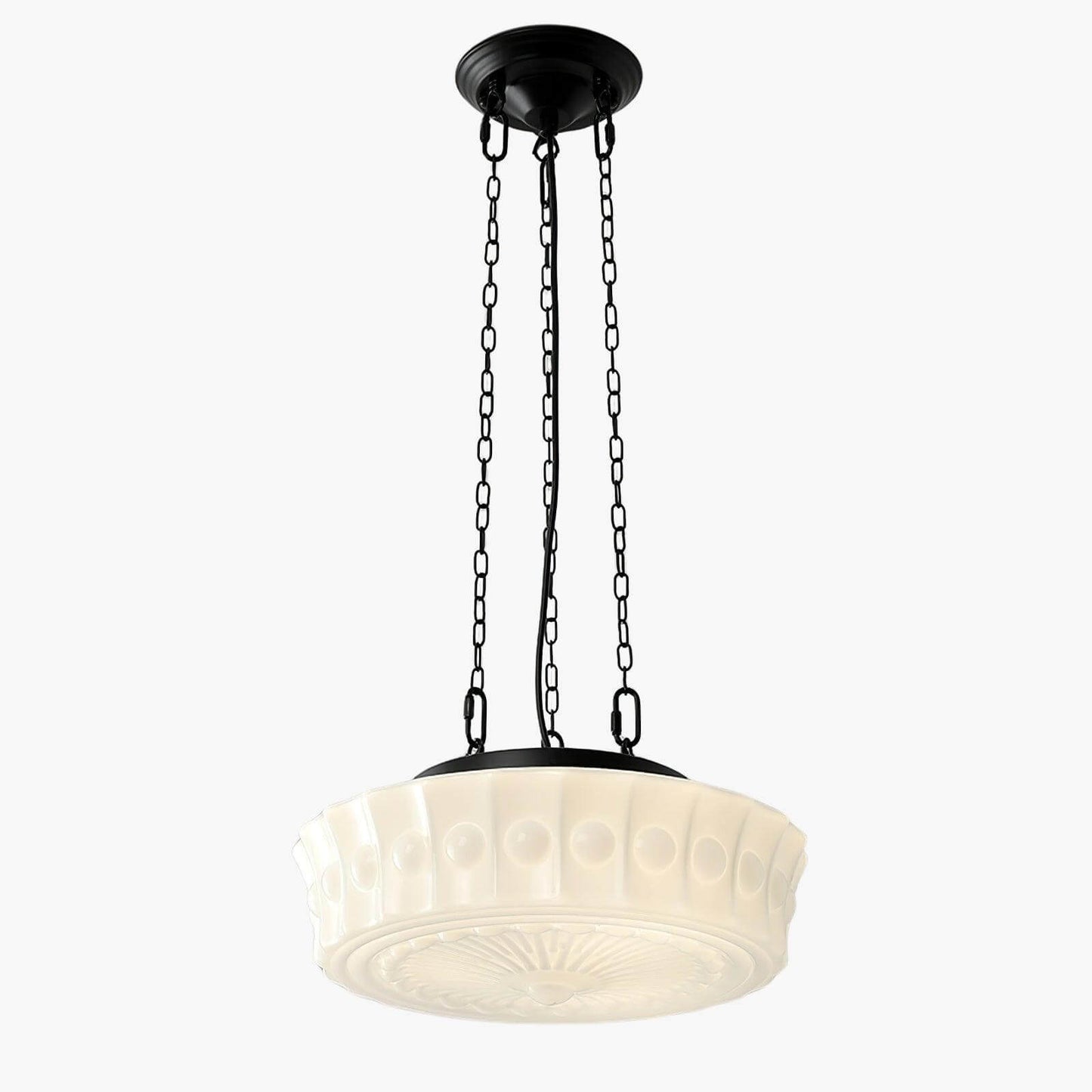 Vintage Round Pendant Light