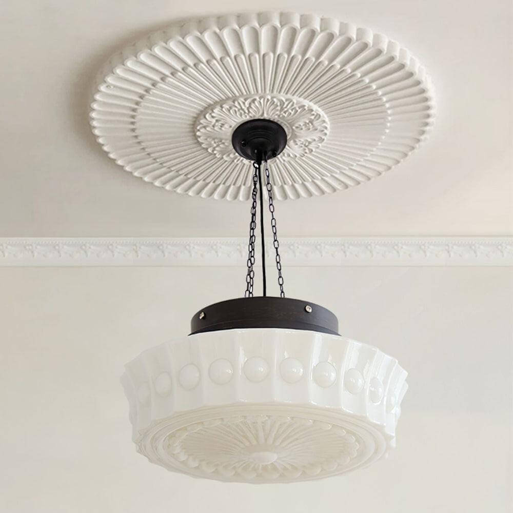 Vintage Round Pendant Light