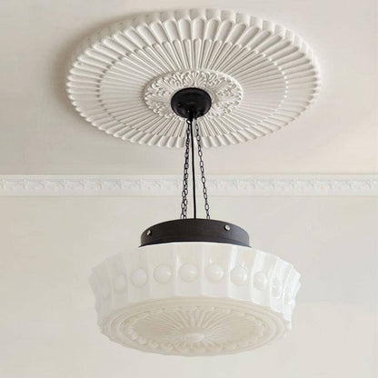 Vintage Round Pendant Light