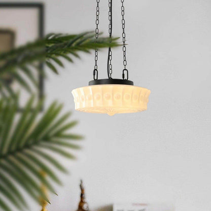 Vintage Round Pendant Light