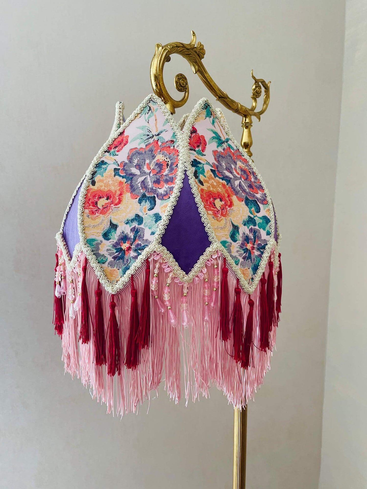 Vintage Tassel Floor Lamp