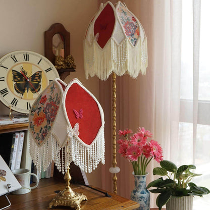 Vintage Tassel Floor Lamp