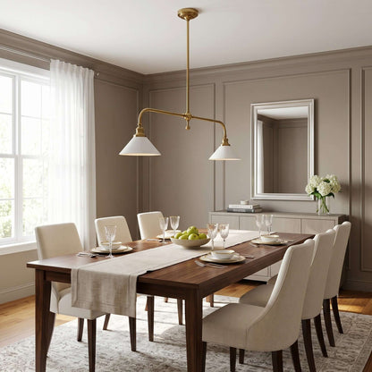 Vintage Double Chandelier