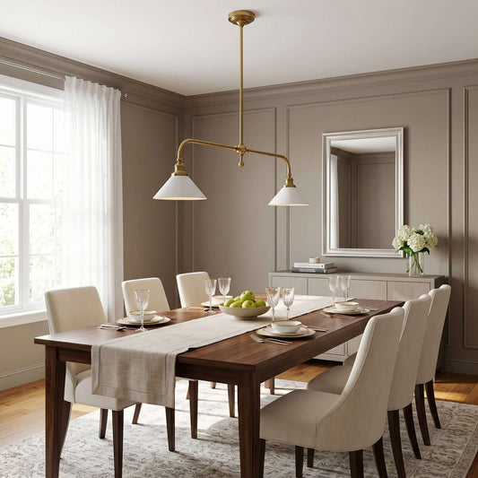 Vintage Double Chandelier