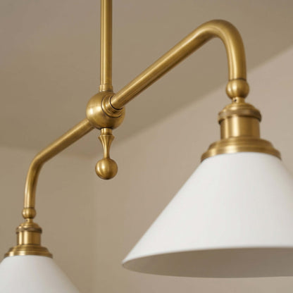 Vintage Double Chandelier