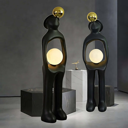 Voreli Resin Floor Lamp