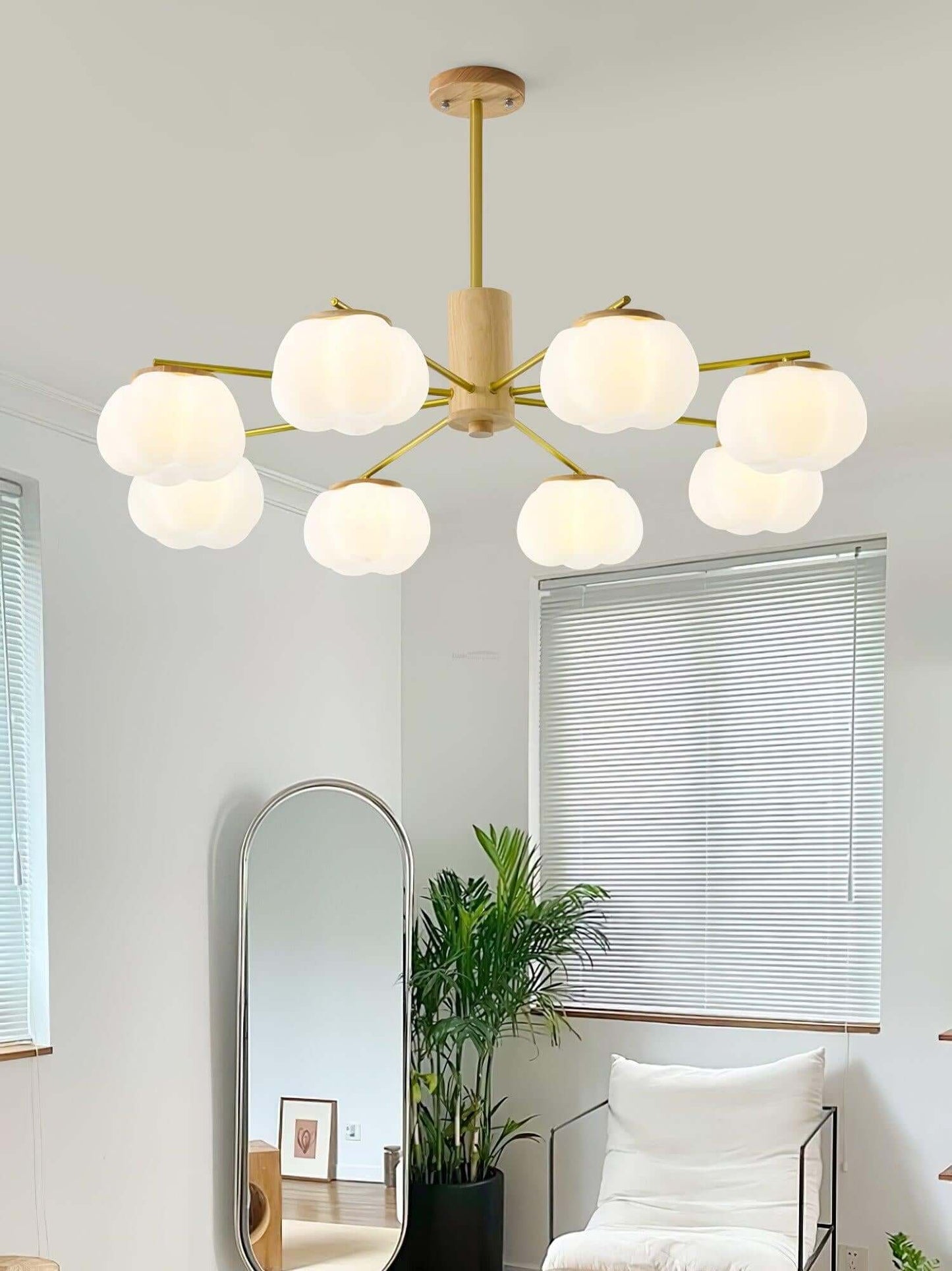 Vorni Pumpkin Chandelier