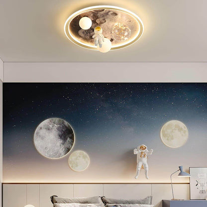 Walking Moon Ceiling Lamp