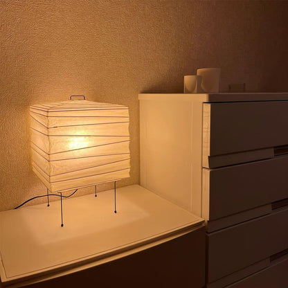 Washi Paper 3X Table Lamp