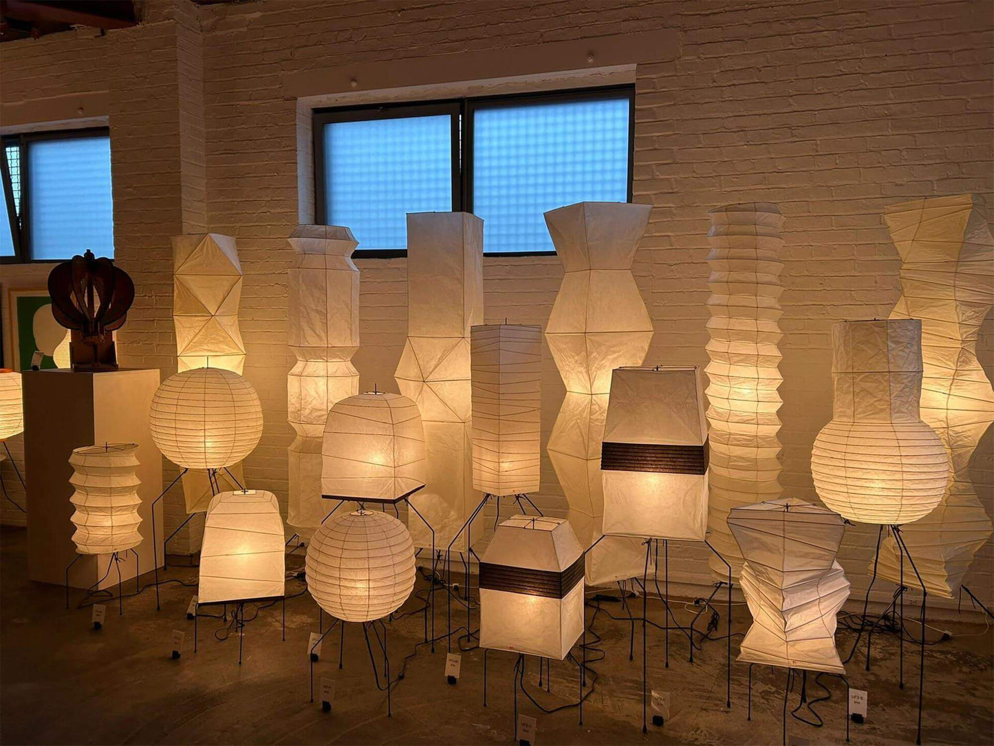 Washi Paper UF3-DL Floor Lamp