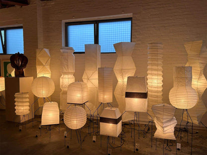 Washi Paper UF3-L6 Floor Lamp