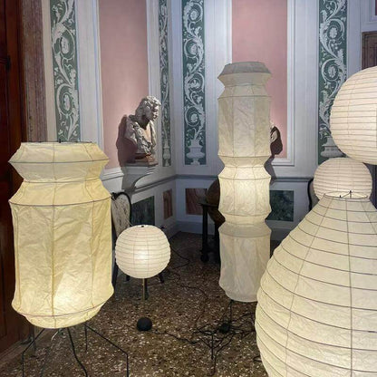 Washi Paper UF3-L6 Floor Lamp