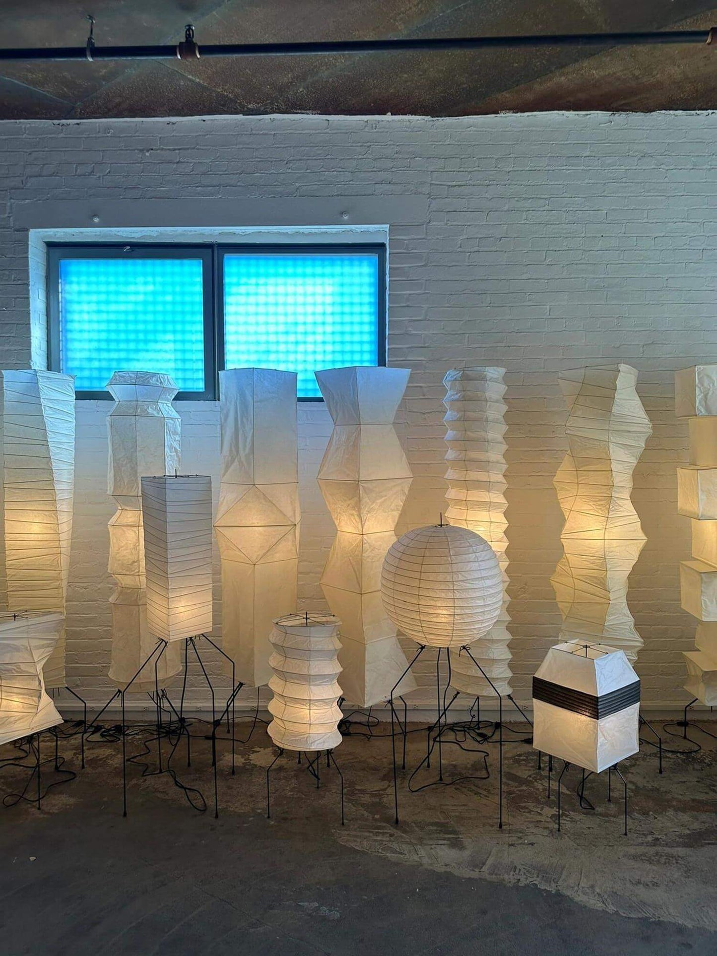 Washi Paper UF3-L6 Floor Lamp