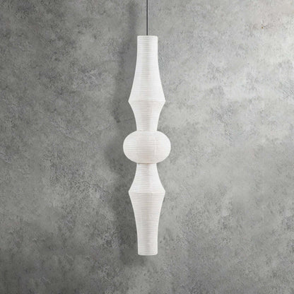 Washi Paper Corner Pendant Light