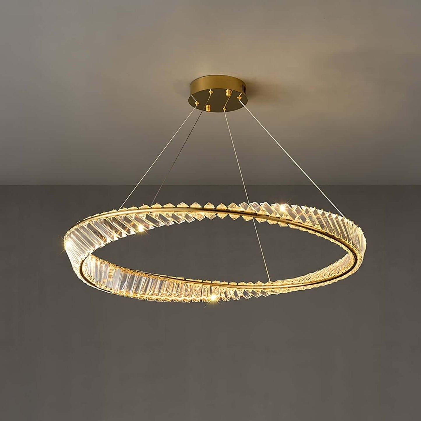 Wave Crystal Chandelier