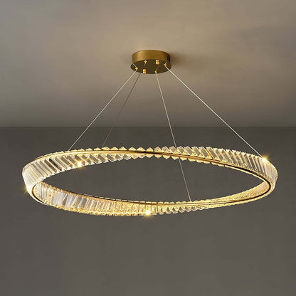 Wave Crystal Chandelier