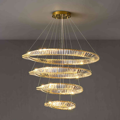 Wave Crystal Chandelier