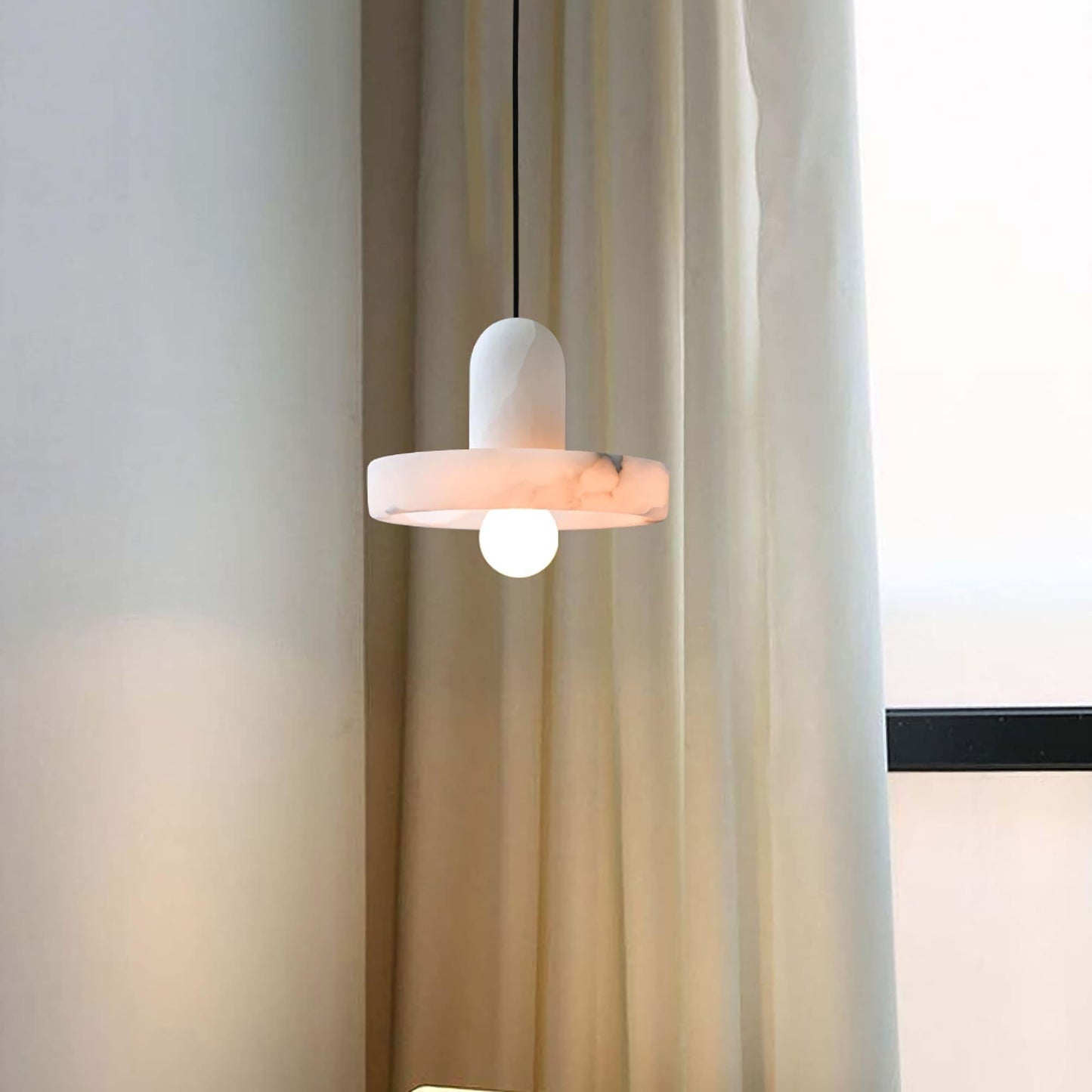 Carrara Alabaster Pendant Lamp