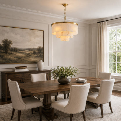 Windham Alabaster Chandelier