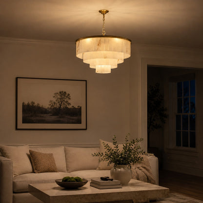 Windham Alabaster Chandelier