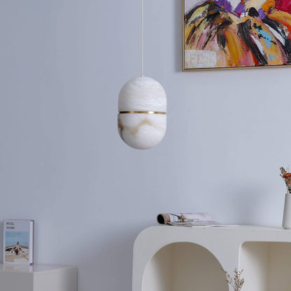 YUM Alabaster Pendant Light