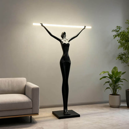 Yuvita Sculpture Floor Lamp