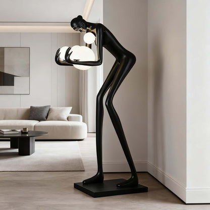 Zavon Sculptural Floor Lamp