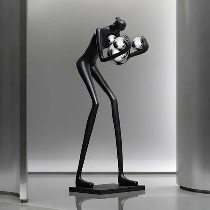 Zavon Sculptural Floor Lamp