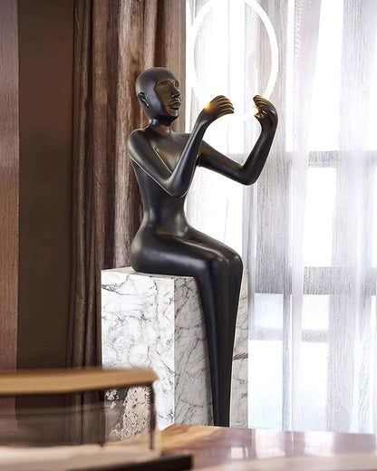 Zaytri Sculptural Floor Lamp