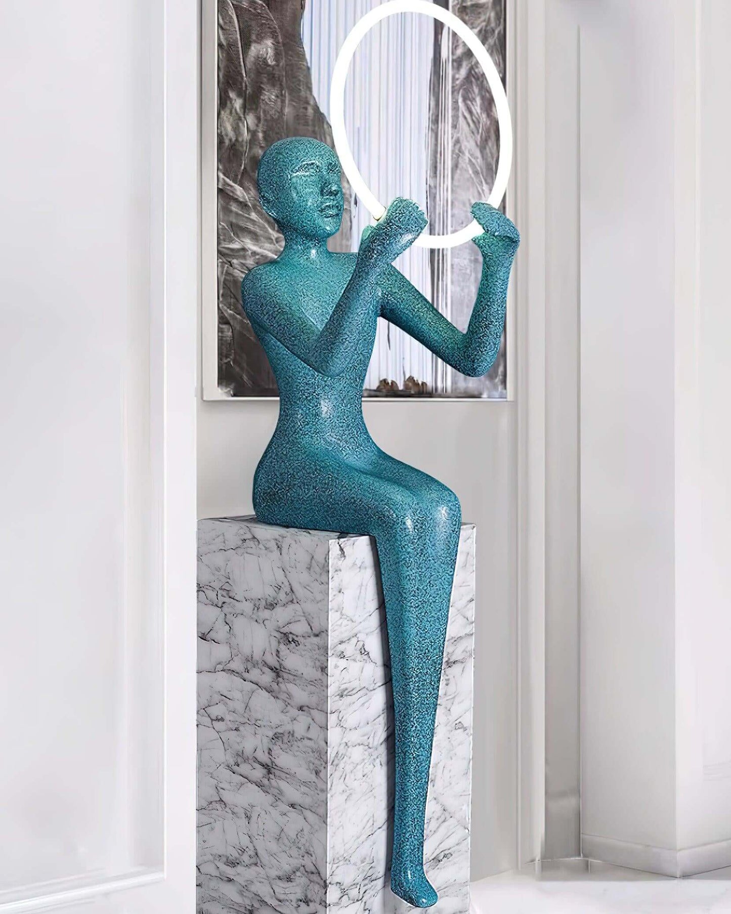 Zaytri Sculptural Floor Lamp