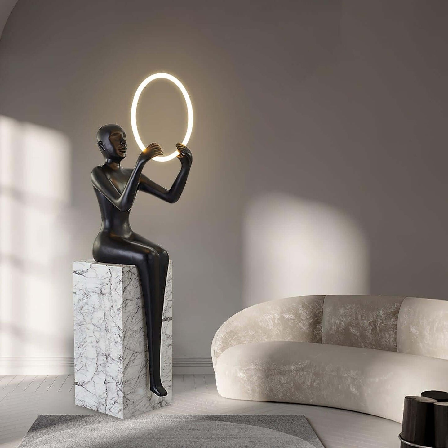 Zaytri Sculptural Floor Lamp