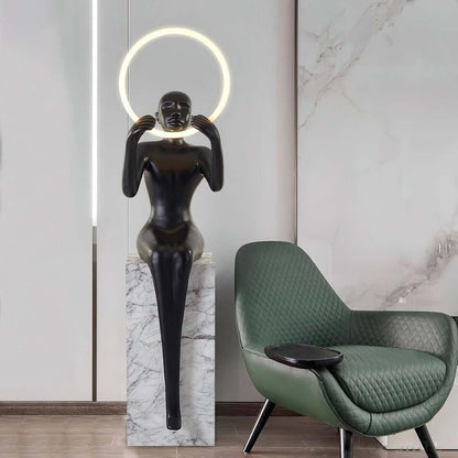 Zaytri Sculptural Floor Lamp