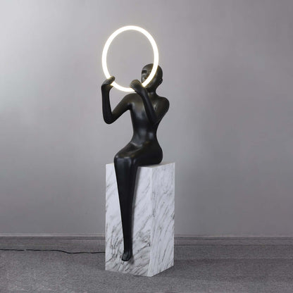 Zaytri Sculptural Floor Lamp