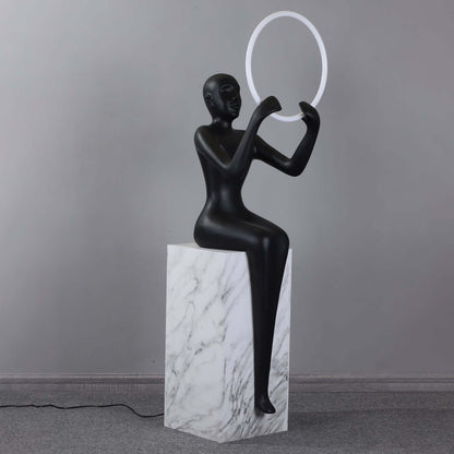 Zaytri Sculptural Floor Lamp