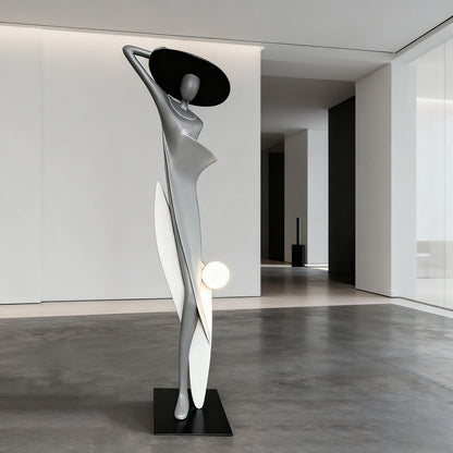 Zoleni Sculptural Floor Lamp