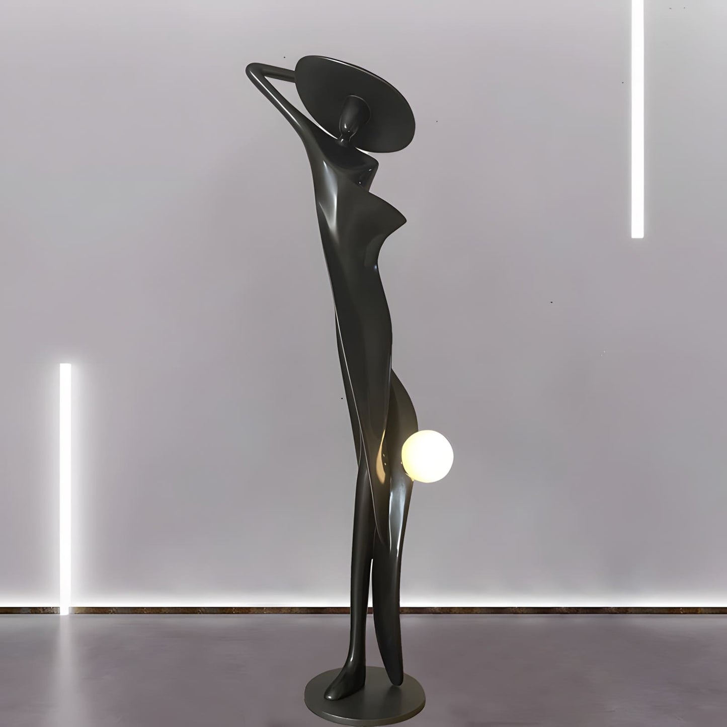 Zoleni Sculptural Floor Lamp