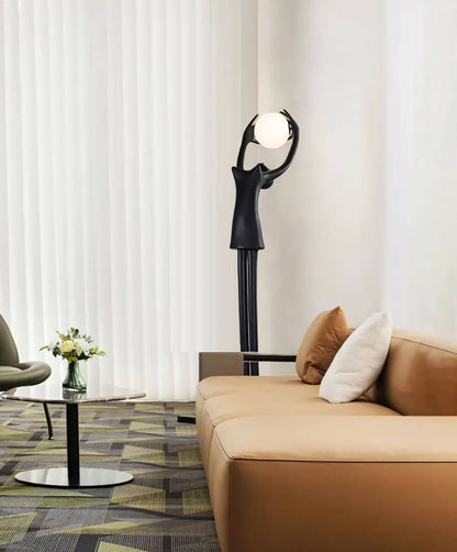 Zuneta Sculptural Floor Lamp