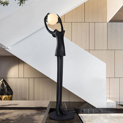 Zuneta Sculptural Floor Lamp